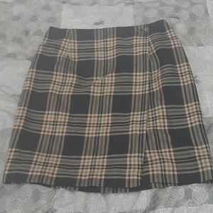 Charter Club - Vintage Wool Plaid Skirt